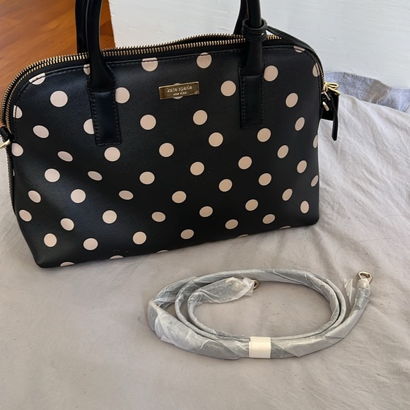 Kate Spade polka dot satchel - Picture 4 of 5